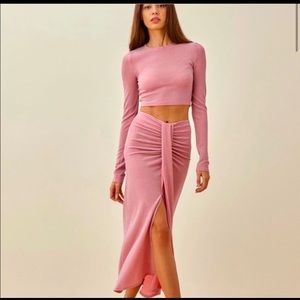 Reformation Pink Set